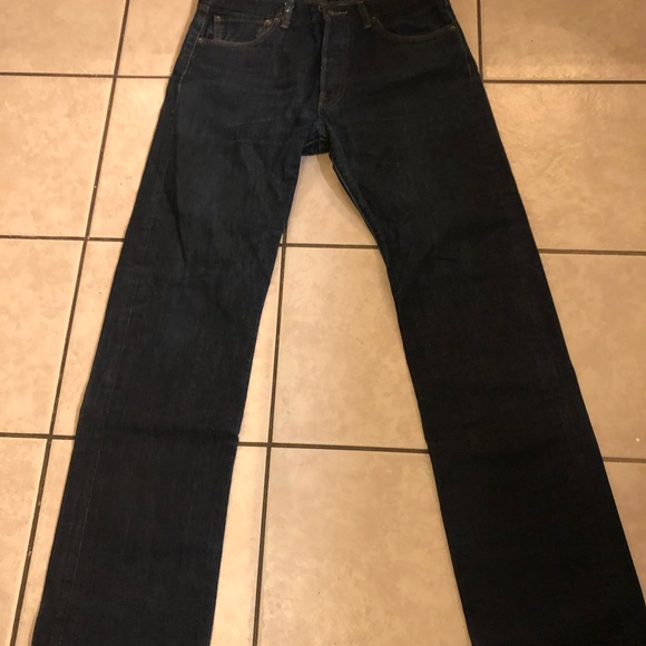 Levi 501. Mens Jeans Size 33W 34L - Picture 3 of 3